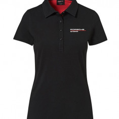 Tricou Dama Oe Porsche Motorsport Fanwear Collection Negru Marime XS WAP8060XS0LFMS