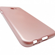 Husa silicon Mercury Goospery i-Jelly roz auriu metalic pentru Samsung Galaxy J4 Plus 2018 (SM-J415F)