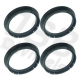 Inele Centrare Jante 72.5-63.4 mm Ford, Set 4 Buc, Ghidaj Prindere Roti Aliaj