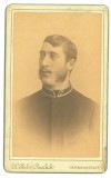 5610 - SIBIU, Man, Romania ( 10,5/6,5 cm ) - old CDV Photocard