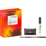 Catrice The Essential Brow set pentru sprancene Medium culoare