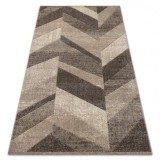Covor Feel 5673/15055 Spic bej si maro si crem, 80x150 cm