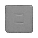 Perna pentru scaun, 39x39 cm, Gri, Poliester, ATU-083275, Oem