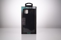 Husa Samsung Galaxy A12 Spacer, negru, grosime 1.5mm, material flexibil TPU &quot;SPPC-SM-GX-A12-TPU&quot;