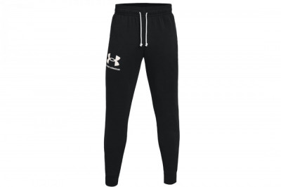 Pantaloni Under Armour Rival Terry Joggers 1361642-001 negru foto