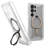 Husa pentru samsung galaxy s25 ultra - uag plasma xte magsafe - clear titanium