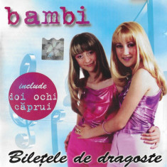 CD Bambi - Bilețele De Dragoste, orginal