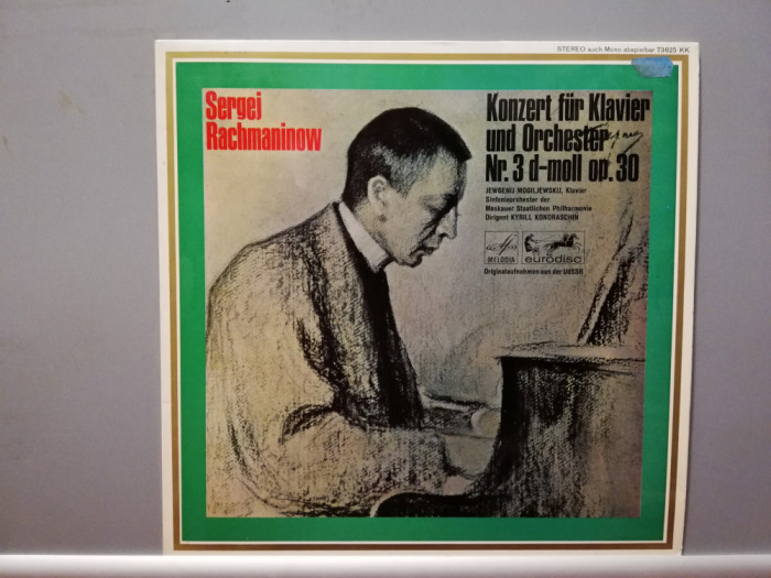 Rachmaninov &ndash; Piano Concerto no 3 (1981/Ariola/Holland) - Vinil/Vinyl/NM+