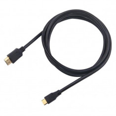 Cablu SBox tip HDMI Male - miniHDMI Male 2 m negru foto