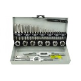 Set tarozi si filiere M3-M12 32 elemente, GEKO G38301