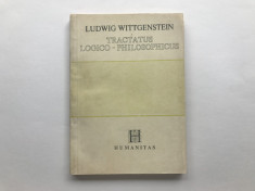 TRACTATUS LOGICO-PHILOSOPHICUS, Ludwig Wittgenstein - Humanitas, 1991 foto