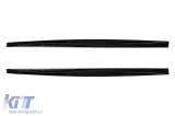 M Performance Design Design praguri laterale potrivite pentru BMW Seria 4 F32 Coupe, F33 Cabriolet, F36 Gran Coupe dupa 2013, lac negru Performance Au
