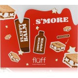Fluff Christmas Glow Body Care Set S&#039;more set cadou de Crăciun 3 buc