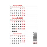 Calendar 2024 triptic cu planner magnetic - Editura Crime Scene Press