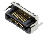 Conector PCB-PCB hermafrodit PIN 20 0,5mm LSHM aurit SMT SAMTEC