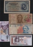 Set 5 bancnote de prin lume adunate (cele din imagini) #181, Europa