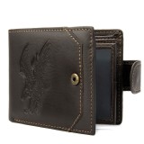 Cumpara ieftin Portofel barbati Edward PT663, piele naturala, maro inchis