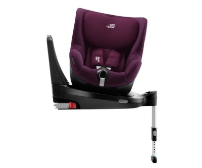 Scaun auto Dualfix I-size Burgundy Red, 0-4 ani, Britax Romer foto