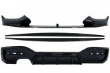 Prelungire Bara Fata BMW 1 Series F20 F21 LCI (2015-2019) cu Difuzor Bara Spate Evacuare Dubla Stanga si Extensii Praguri Laterale Hatchback M Sport N