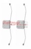 Set accesorii, placute frana AUDI A4 (8EC, B7) (2004 - 2008) METZGER 109-1639