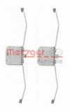Set accesorii, placute frana AUDI A3 Sportback (8PA) (2004 - 2013) METZGER 109-1639