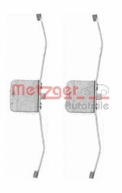 Set accesorii, placute frana VW PASSAT CC (357) (2008 - 2012) METZGER 109-1639 foto