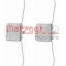 Set accesorii, placute frana AUDI A4 Cabriolet (8H7, B6, 8HE, B7) (2002 - 2009) METZGER 109-1639