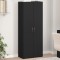 vidaXL Fișet, negru, 60x32x153 cm, lemn prelucrat 3276645