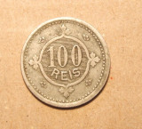 PORTUGALIA 100 REIS 1900