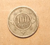 PORTUGALIA 100 REIS 1900