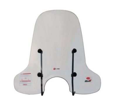 Parbriz mare transparent Aprilia Mojito Custom (99-10) &amp;ndash; Mojito Retro (99-03) 2T-4T AC 50-125cc foto