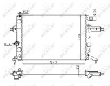NRF 53628A Economy Class Radiator, racire motor