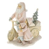 Cumpara ieftin Figurina din rasina Santa with Kids Pink Gold 15 cm x 15 cm, Iliadis Alexandros