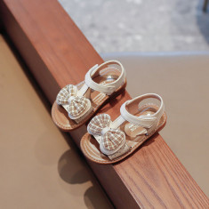 Sandale ivoire pentru fetite - Anya (Marime Disponibila: Marimea 22)