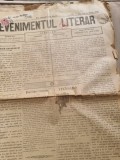 Ziarul Evenimentul Literar din 11 martie 1894