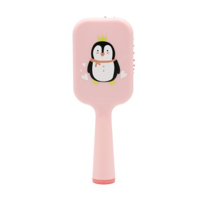 Perie de par dreptunghiulara, Roz, Desen pinguin foto