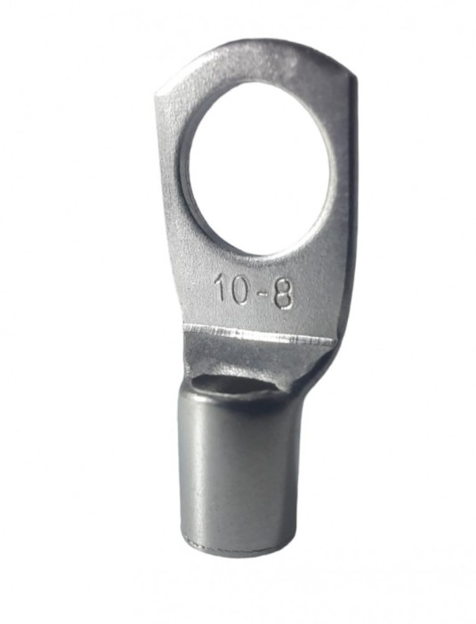 Set 100 buc papuc cupru stanat 10mm &sup2; cu gaura de 8mm