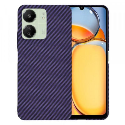 Husa pentru Xiaomi Redmi 13C 5G / 13C / Poco C65, Techsuit, Carbonite FiberShell, Mov foto
