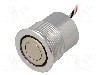 Intrerupator anti-vandalism, OFF-(ON), &Oslash;30mm, SCHURTER, 1241.6400