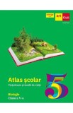 Atlas scolar. Biologie - Clasa 5 - Vietuitoare si medii de viata - Ionut Popa