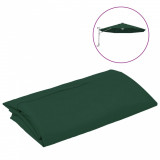 Vida XL P&acirc;nză de schimb umbrelă de soare, verde, 300 cm