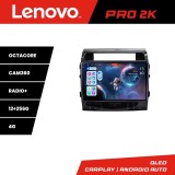 Navigatie Toyota Land Cruiser V8 L200 2009-2020 Lenovo Qled 2K Octa Core 12+256 360 DSP ADAS carplay android auto radio internet kit-381-type-b+PRO-2K