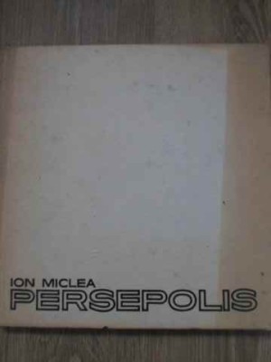 PERSEPOLIS-ION MICLEA-217427 foto