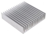 Radiator Aluminiu 100mm x 100mm x 25mm 1.85K/W