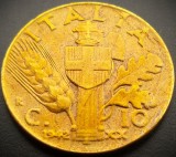 Moneda istorica 10 CENTESIMI - ITALIA FASCISTA, anul 1942 * cod 3093