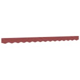 Cumpara ieftin Panza de rezerva fald copertina, visiniu 350 cm dungi