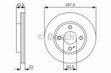 Disc frana FORD FIESTA VI (2008 - 2016) BOSCH 0 986 479 S38