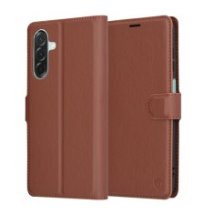 Husa Samsung Galaxy A26 5G Techsuit Leather Folio, maro foto