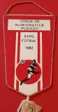 Fanion - EXPO Fotbal PLOIESTI 1982 (cercul de numismatica)