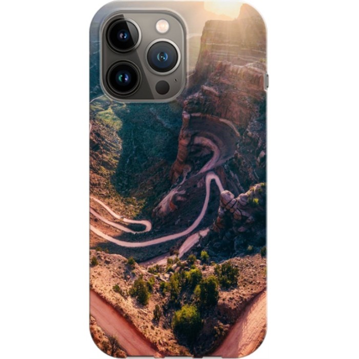 Husa compatibila cu Apple iPhone 12 Pro Max Mountain Path, Silicon, TPU, Viceversa